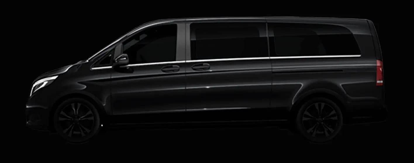 Mercedes Classe V con autista a Torino